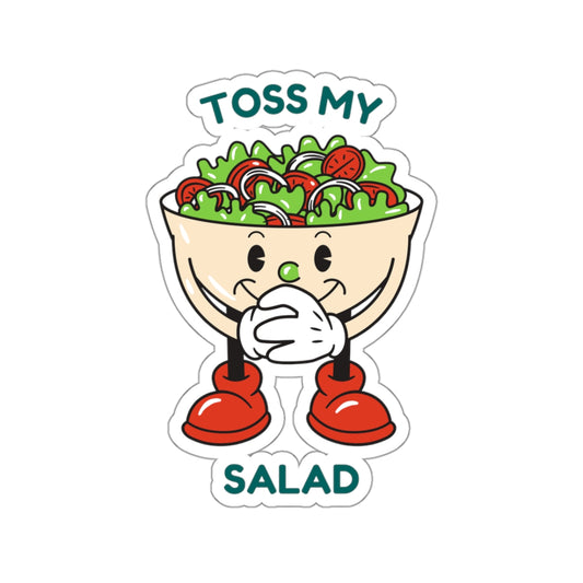 Salad Tosser Sticker